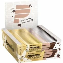 PowerBar Protein Plus Low Sugar Bar (16 X 35g) -Roue Voyage Soldes Magasin PowerBar Protein Plus Low Sugar Bar 16 x 35g Bars Vanilla 21501503
