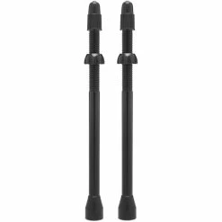 Valves Prime Presta Tubeless (paire) -Roue Voyage Soldes Magasin Prime Presta Tubeless Valves Pair Tyre Spares Black PPTVP100B 0