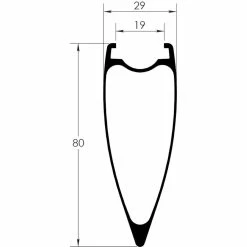 Paire De Roues De Route Reynolds Aero 80 Black Label (carbone) -Roue Voyage Soldes Magasin Reynolds Aero 80 Black Label Carbon Road Wheelset 03