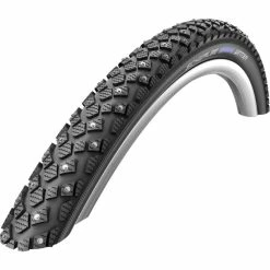 Pneu VTT Schwalbe Marathon Hiver Performance (rigide) 5 Pneu VTT Schwalbe Marathon Hiver Performance (rigide) -Roue Voyage Soldes Magasin Schwalbe Marathon Winter Performance Rigid MTB Tyre Tyres Black 11159003