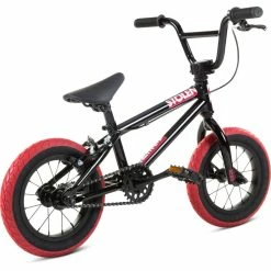 Stolen Agent 12" BMX Bike (2022) -Roue Voyage Soldes Magasin Stolen Agent 12 BMX Bike Black Red 2022 03