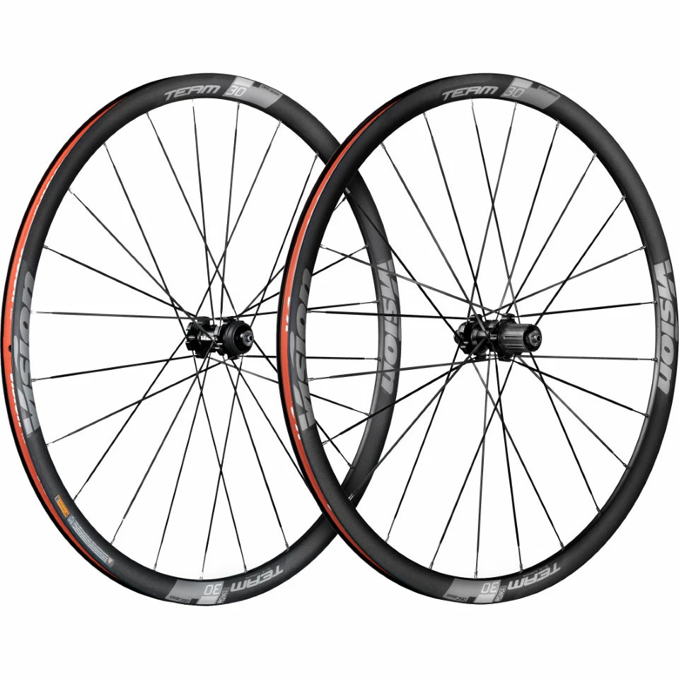 Vision Team 30 Disc Brake Wheelset. 1 Vision Team 30 Disc Brake Wheelset.