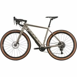 Vélo électrique Vitus E-Substance (gravel, Alliage, Apex, 2022) 25 Vélo électrique Vitus E-Substance (gravel, Alliage, Apex, 2022) -Roue Voyage Soldes Magasin Vitus E Substance Alloy Gravel eBike Apex 2022 Electric Road Bikes Champagne 2022 VEAEABXL 2