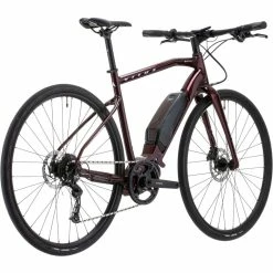 Vélo Urbain électrique Vitus Mach E (Alivio, 2022) 19 Vélo Urbain électrique Vitus Mach E (Alivio, 2022) -Roue Voyage Soldes Magasin Vitus Mach E Bike 2022 Black Cherry 03