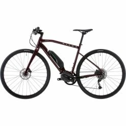 Vélo Urbain électrique Vitus Mach E (Alivio, 2022) 20 Vélo Urbain électrique Vitus Mach E (Alivio, 2022) -Roue Voyage Soldes Magasin Vitus Mach E Bike 2022 Black Cherry 04