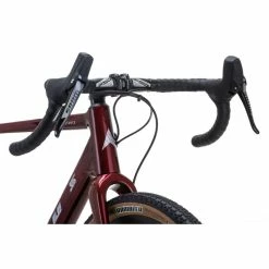 Vélo Vitus Substance CRX-1 (gravel, Rival, 2022) -Roue Voyage Soldes Magasin Vitus Substance CRX 1 Adventure Bike Rival 2022 Dark Cherry 07