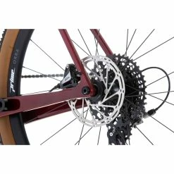 Vélo Vitus Substance CRX-1 (gravel, Rival, 2022) -Roue Voyage Soldes Magasin Vitus Substance CRX 1 Adventure Bike Rival 2022 Dark Cherry 14