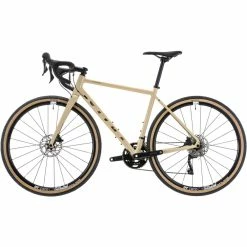 Vélo Vitus Substance VR-2 (gravel, GRX 400, 2022) -Roue Voyage Soldes Magasin Vitus Substance VR 2 Adventure Bike GRX 400 Caramel Latte 04
