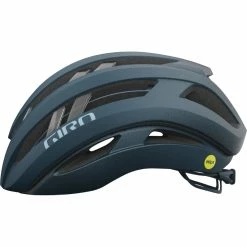 Giro Aries Spherical Helmet (MIPS) -Roue Voyage Soldes Magasin giro aries spherical road helmet matte ano harbor blue fade left20copy