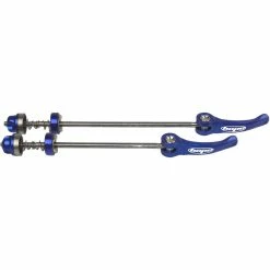 Tiges Quick Release VTT Hope (acier, Paire) -Roue Voyage Soldes Magasin hope blue skewer set