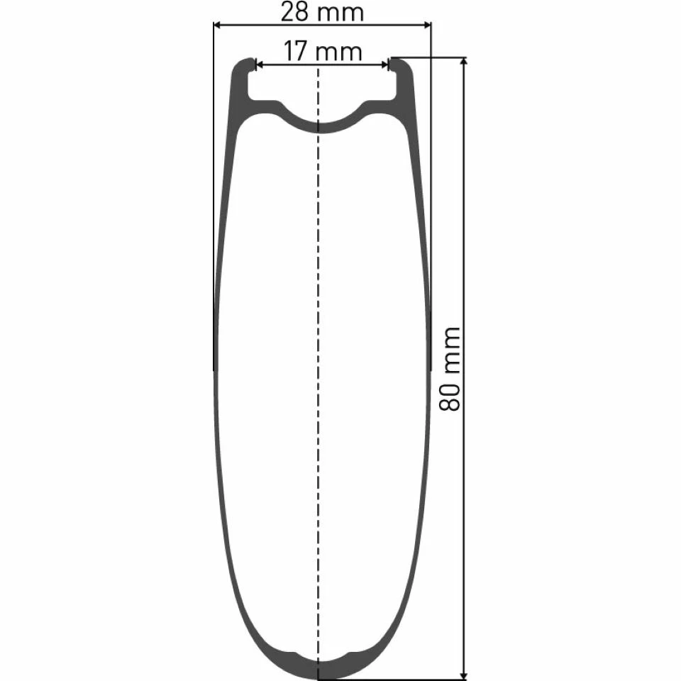 DT Swiss Arc 1100 Dicut 80mm Rear Wheel 2 DT Swiss Arc 1100 Dicut 80mm Rear Wheel – Image 2