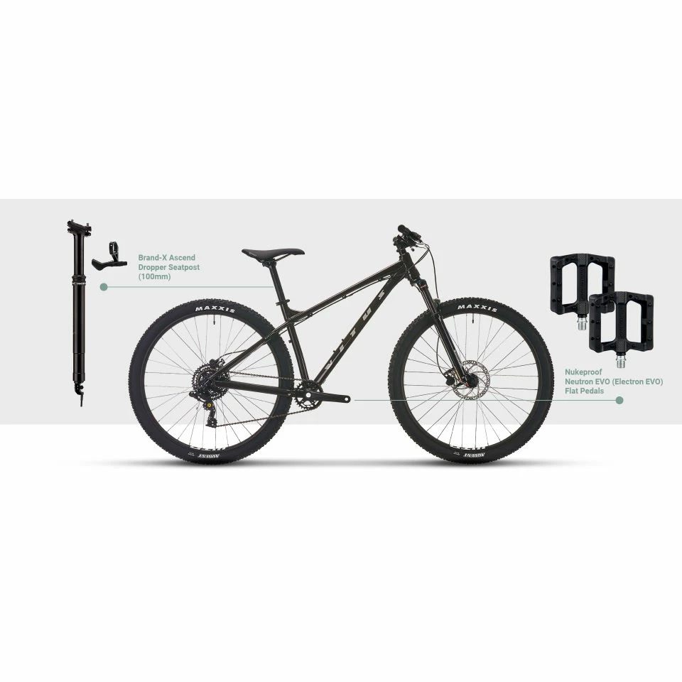 Vitus Nucleus 27 VR Dropper And Pedals Bundle 1 Vitus Nucleus 27 VR Dropper And Pedals Bundle