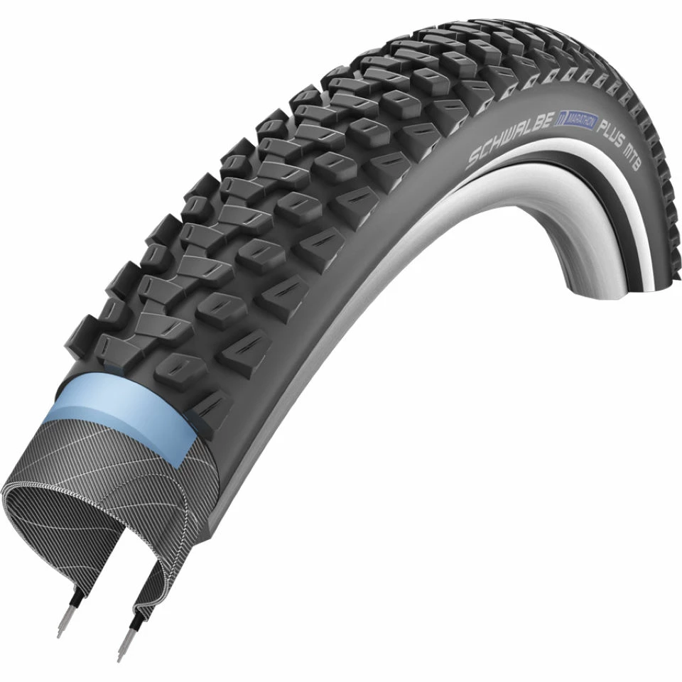 Pneu VTT Schwalbe Marathon Plus Smartguard (rigide) 1 Pneu VTT Schwalbe Marathon Plus Smartguard (rigide)